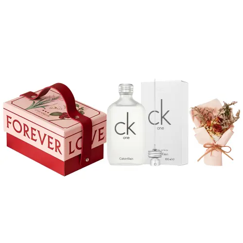 CALVIN KLEIN one be I like you because of you Free Fly Perfume Floral Oriental Fragrance Eau de Toilette EDT 100ml + Bouquet