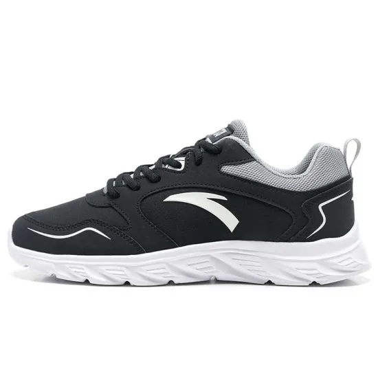ANTA Running Collection Running Shoes Men Low-Top Black/Light Gray