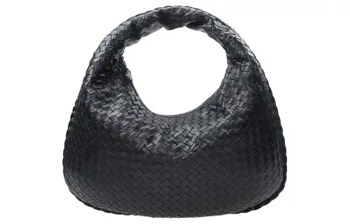 Bottega Veneta Sheepskin One Shoulder Handbag Women's Black