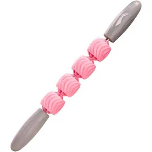 LiNing Li Ning Massage Stick Langya Slim Calf Meridian Dredging Muscle Massage Relaxation Yoga Training Equipment Foam Roller Same Style for Men and Women