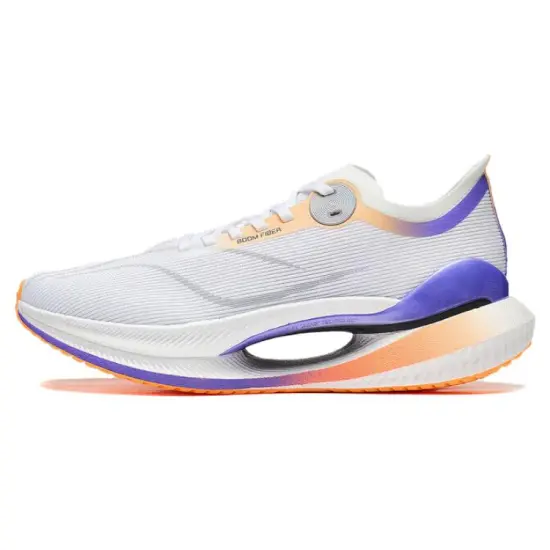 LiNing Jueying 2 Essential Cushioned Wear Resistant Breathable Lightweight Low Top Casual Running Shoes Men's White