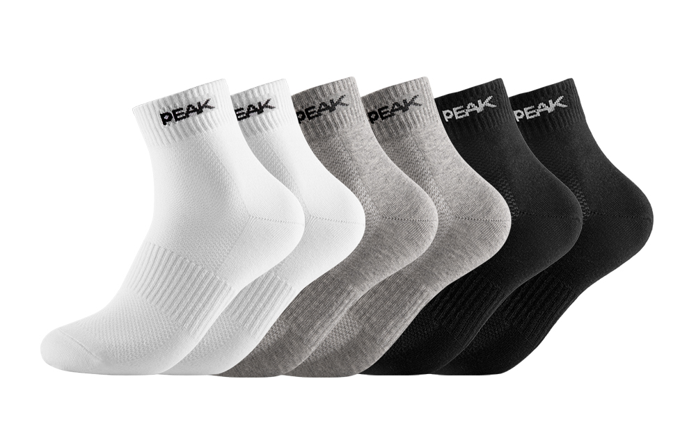 PEAK Unisex Crew Socks