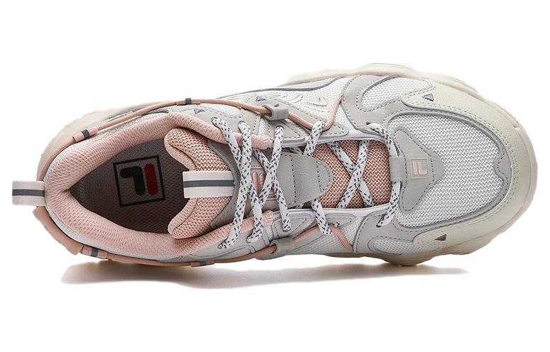 FILA Disruptor Low Sneakers 'Silver Pink' Women's - Image 4
