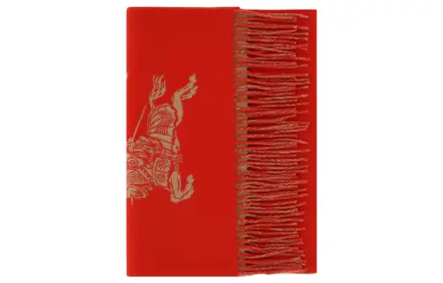 Equestrian Knight cashmere scarf