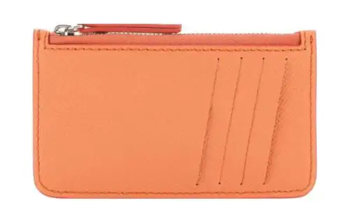Maison Margiela Calfskin Wallet Women's Orange