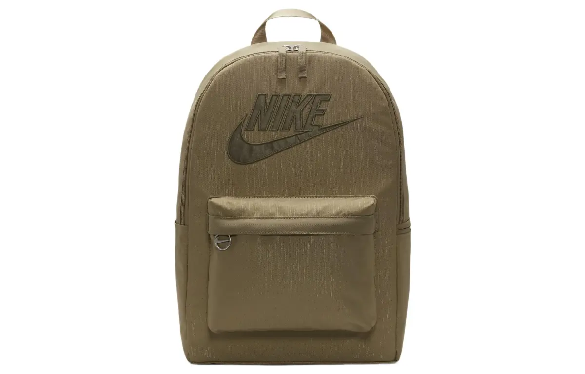 Nike Heritage Fabric Backpack Regular Unisex Olive Green