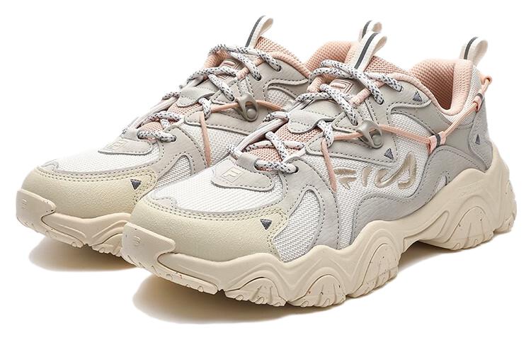 FILA Disruptor Low Sneakers 'Silver Pink' Women's - Image 3