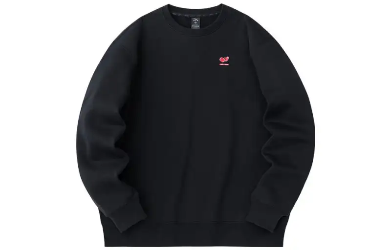Anta x Kirsh Lifestyle Collection Sports Lifestyle Collection Sweatshirt Women's Basic Black