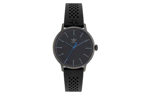 Adidas Originals STYLE Wrist Watches Quartz Movement Silicone Strap 38mm Black Dial Men's Watches