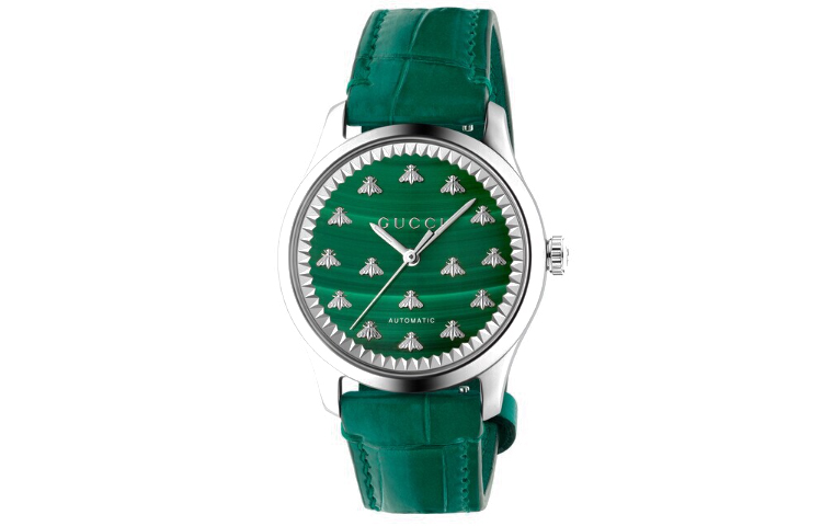 Часы Gucci G-Timeless (зеленые)