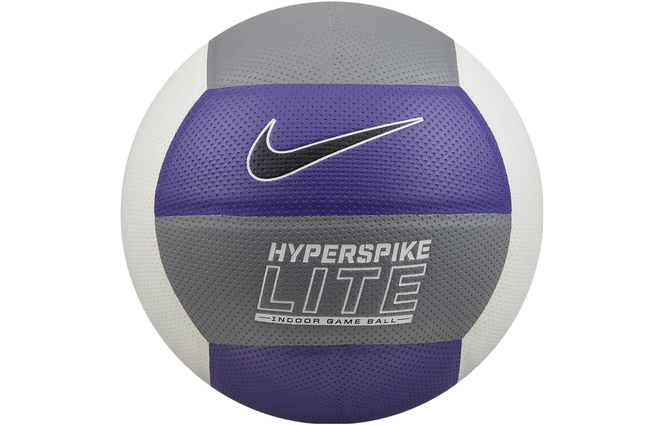 Nike No. 5 Volleyball Nike Hyperspike Lite 12P Men and Women Purple Gray White