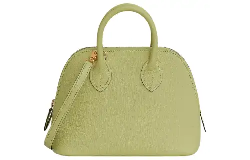HERMES Bolide Goatskin Handbag, Shoulder Bag, Crossbody Bag Mini Women's R9 Bud Yellow