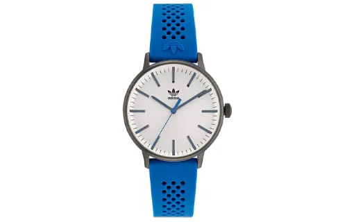 Adidas Originals STYLE Wrist Watches Quartz Movement Silicone Strap 38mm White Dial Men's Watches