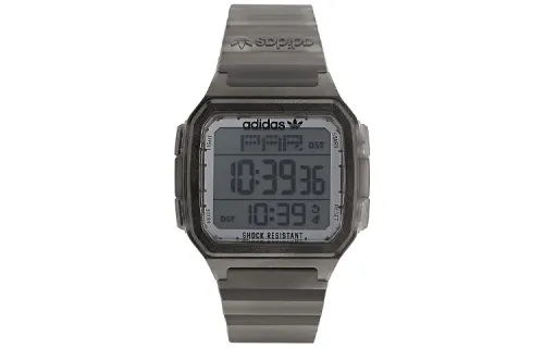 Adidas Originals STREET Wrist Watches Electronic Movement Resin Strap 47mm Black Dial Men's Watches