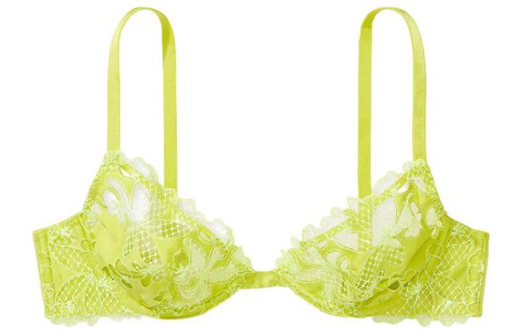 Бюстгальтер Victoria's Secret Lace (желтый)