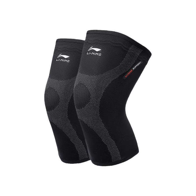 Li Ning, volleyball basketball football climbing polyurethane elastic durable comfortable knee pads for gym for men and women, for running, polyester