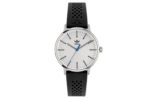 Adidas Originals STYLE Wrist Watches Quartz Movement Silicone Strap 38mm White Dial Men's Watches