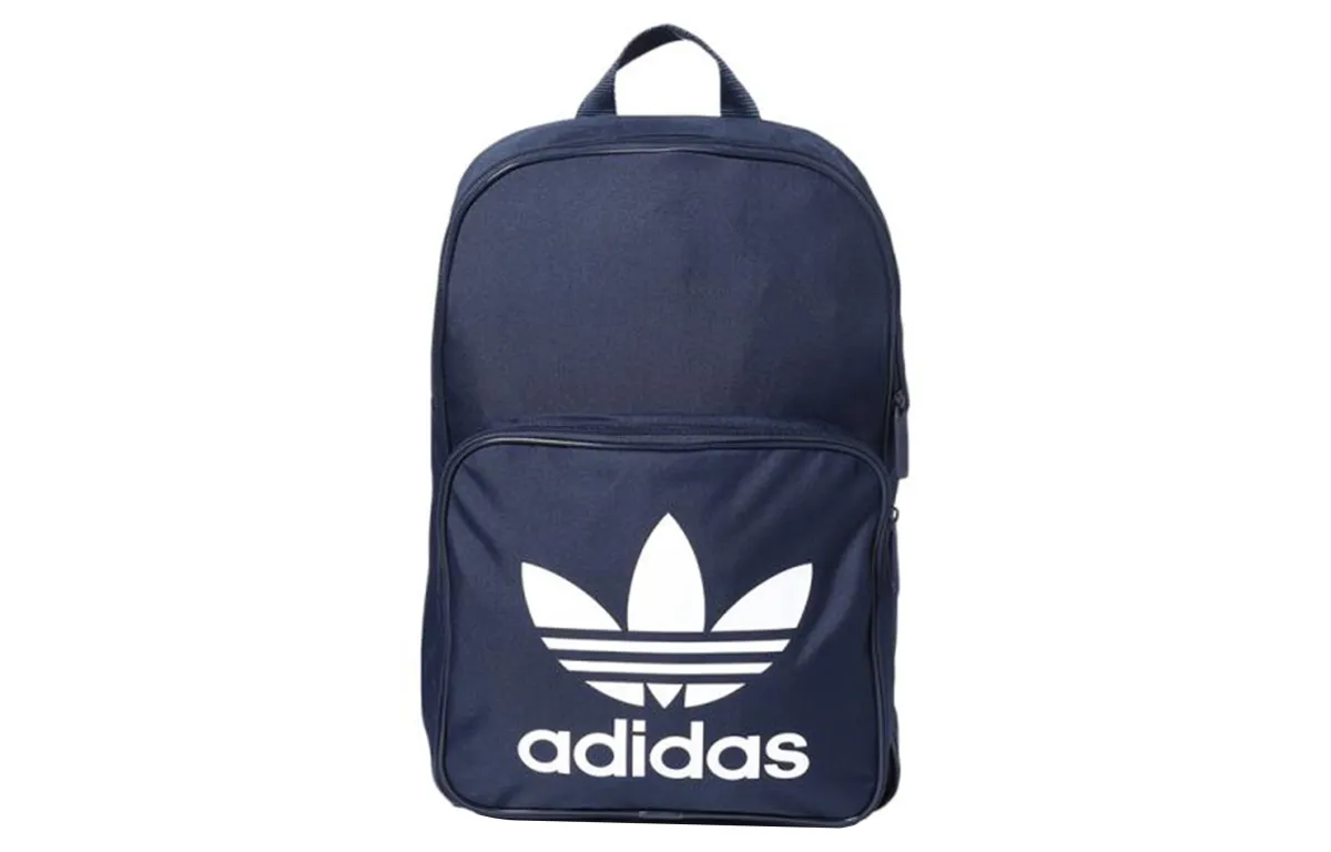 Adidas Originals Polyester Backpack Regular Unisex Blue