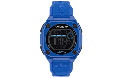 Adidas Originals STREET Wrist Watches Quartz Movement Resin Strap Black Dial Men's Watches