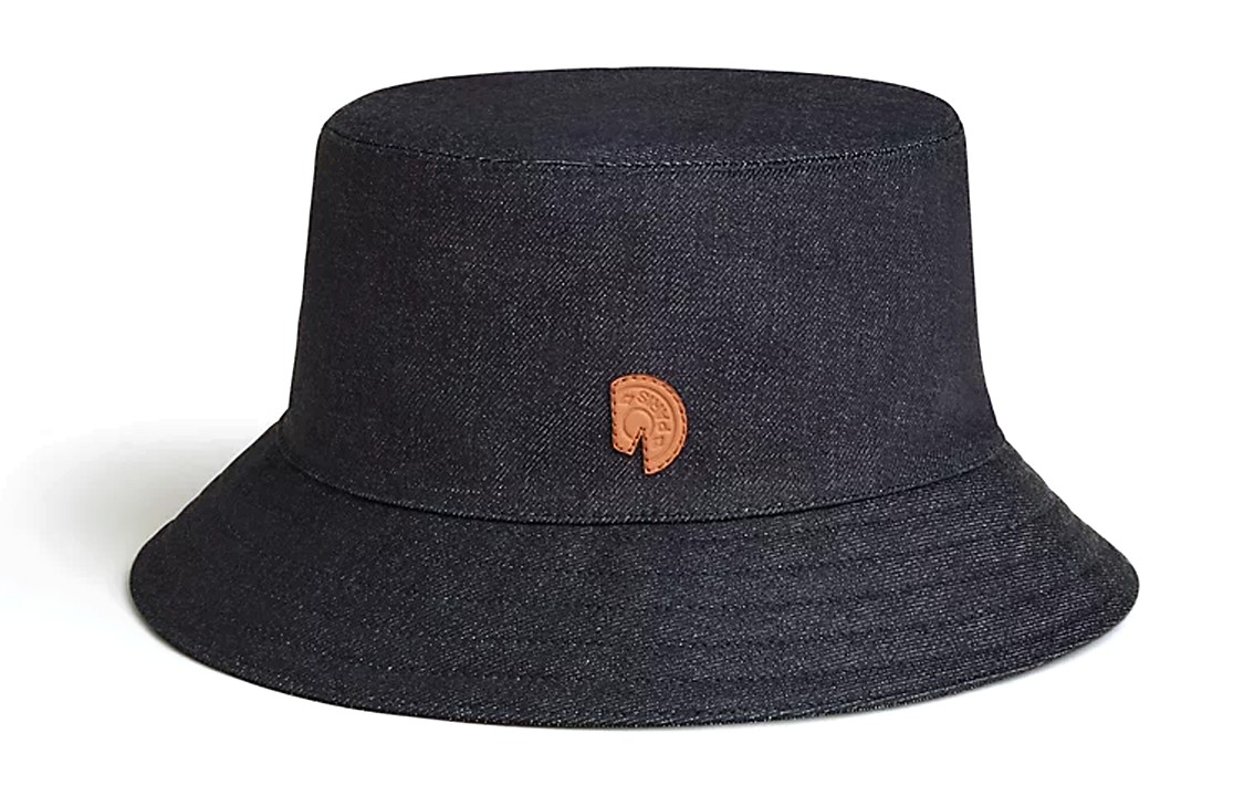 Шапка Hermes HERMES Carrousel Fred Clou Carrousel (синий)
