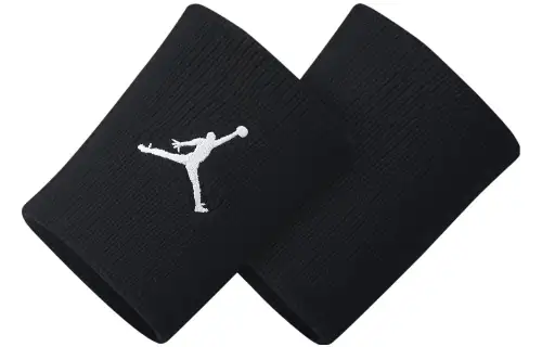 Jordan Volleyball basketball protective breathable black elastic wristband for badminton, absorbs sweat and smell
