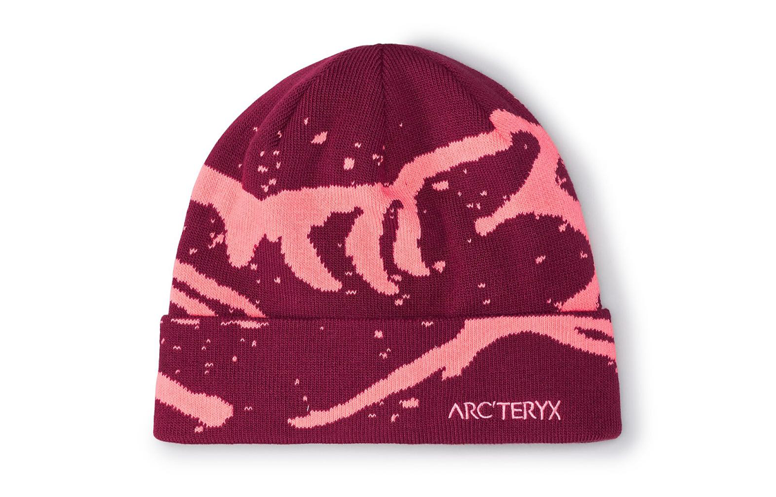 Шапка Arcteryx (бордовая)