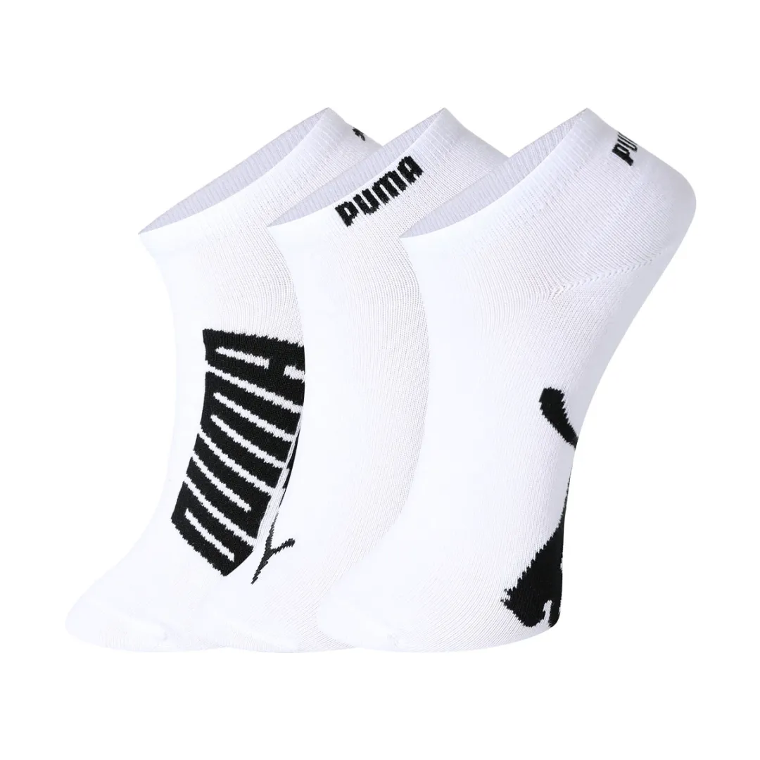 PUMA Ankle Socks Unisex 3 Pack White