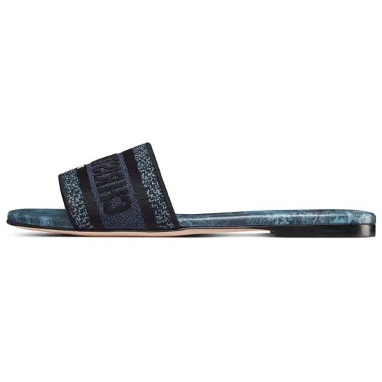 DIOR Dway Slide Slippers Women's Blue