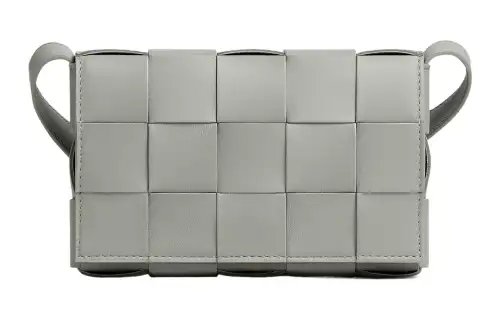 Bottega Veneta CASSETTE Pillow Bag Sheepskin Tofu Bag, Crossbody Bag, Shoulder Bag Women's Agate Gray