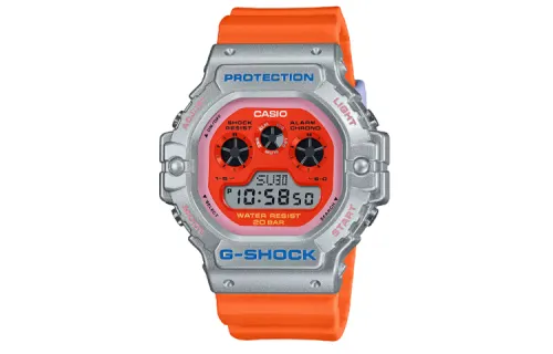 CASIO Unisex G-SQUAD Series Orange Watch