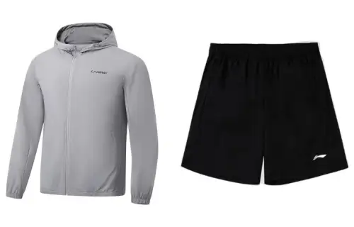 Li Ning Casual Sportswear Men's Hooded Moderate