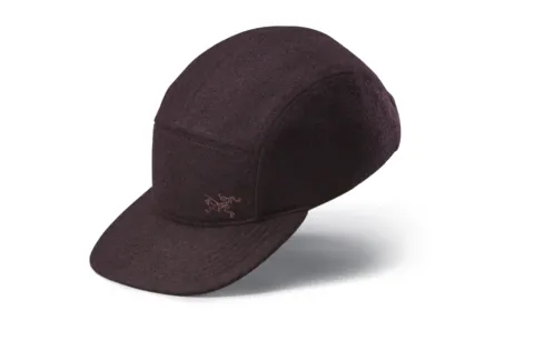 Arc'teryx Wool Polyester Baseball Caps Unisex Red