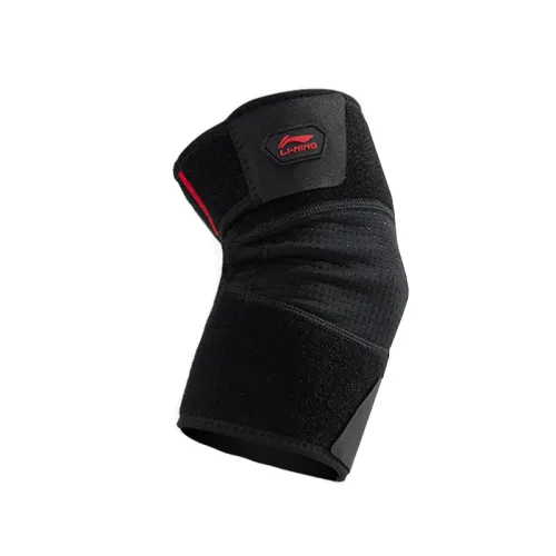 Li Ning, tennis basketball sports black nylon sleeves for gym