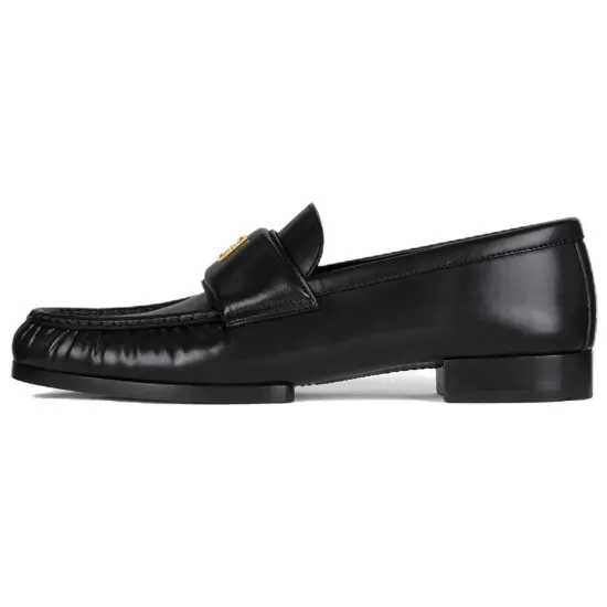 Givenchy 4G Ruched Leather Loafers