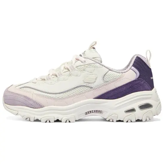 Skechers D'Lites 1.0 Shoes 'White Purple Pink' Women's