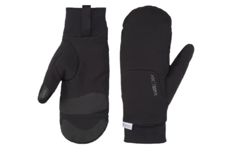 Arc'teryx Polyester Gloves Unisex Black