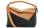 LOEWE Leather Shoulder Bag, Crossbody Bag, Handbag Regular Women's Black/Brown