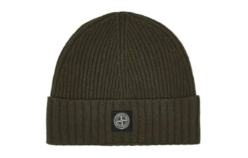 STONE ISLAND Wool Beanies Kids' Jasper
