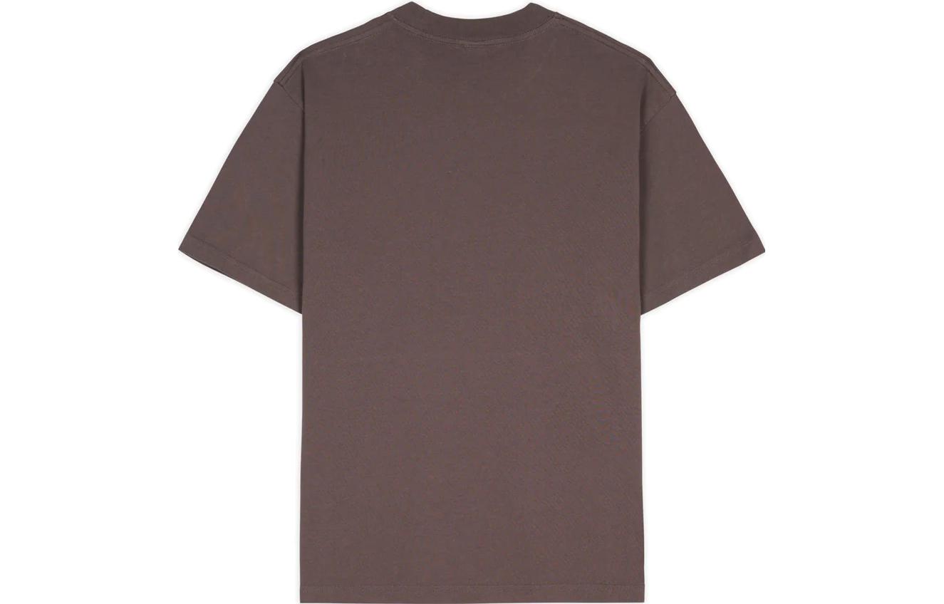 Футболка Brain Dead FW23 EARTH MUSIC T-SHIRT (коричневая) — фото 2