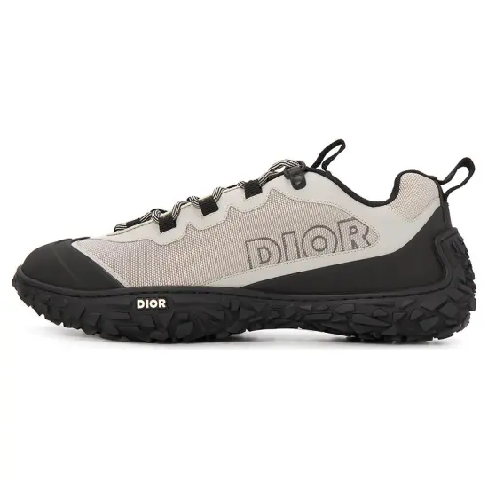 DIORizon Casual Shoes Men Low-Top Black Gray Color