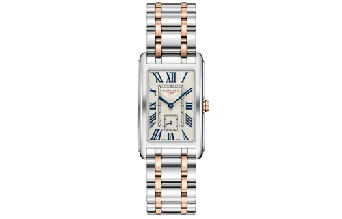 LONGINES DolceVita Collection Quartz Movement 30m Waterproof Men's Watches Watch 25.8*42mm Silver Dial