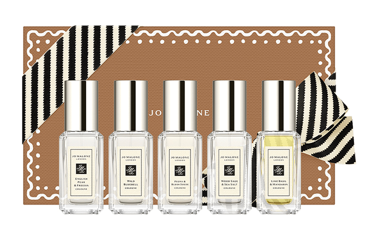 Compact perfume sample, set, eau de cologne, 9 ml