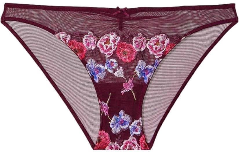 Женские трусы Victoria's Secret Трусы (бордовые)
