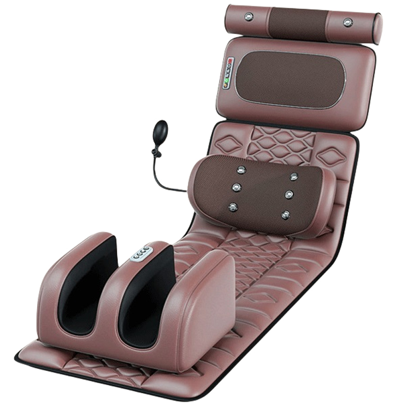 Oaks AUX massager, cervical spine massage mattress, neck, waist, back, legs and feet hot compress pillow, whole body multi-function kneading home pillow C8