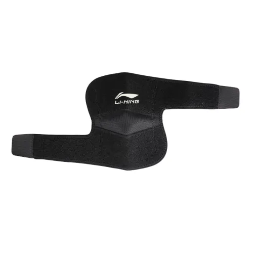Li Ning, tennis basketball sleeves, protective gear for badminton, black universal elbow pads for men and women
