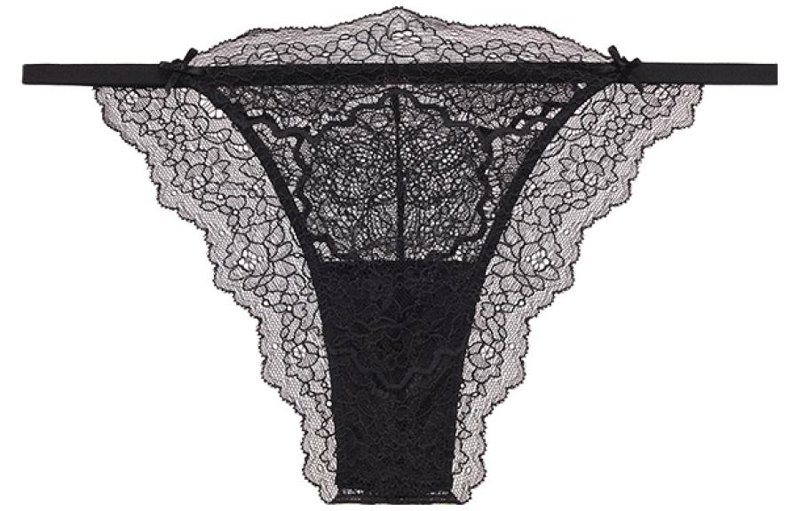 Женские трусы Victoria's Secret (черные)