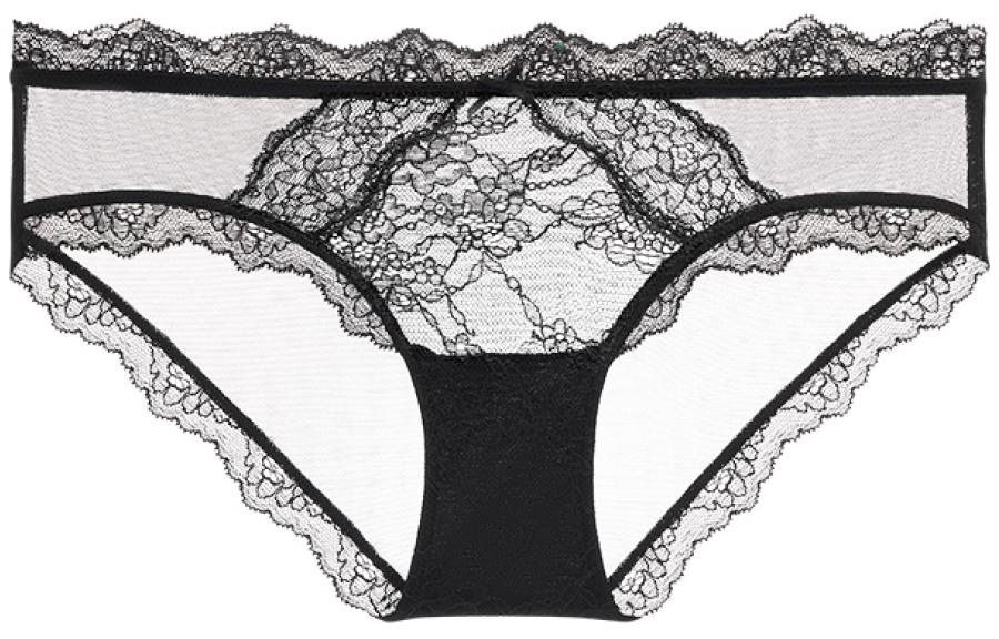 Женские трусы Victoria's Secret (черные)