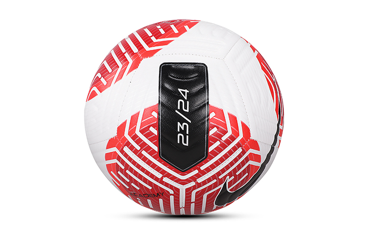 Nike Size 5 Ball Soccer Ball Rubber Machine Stitched Soccer Ball Unisex Red White Black