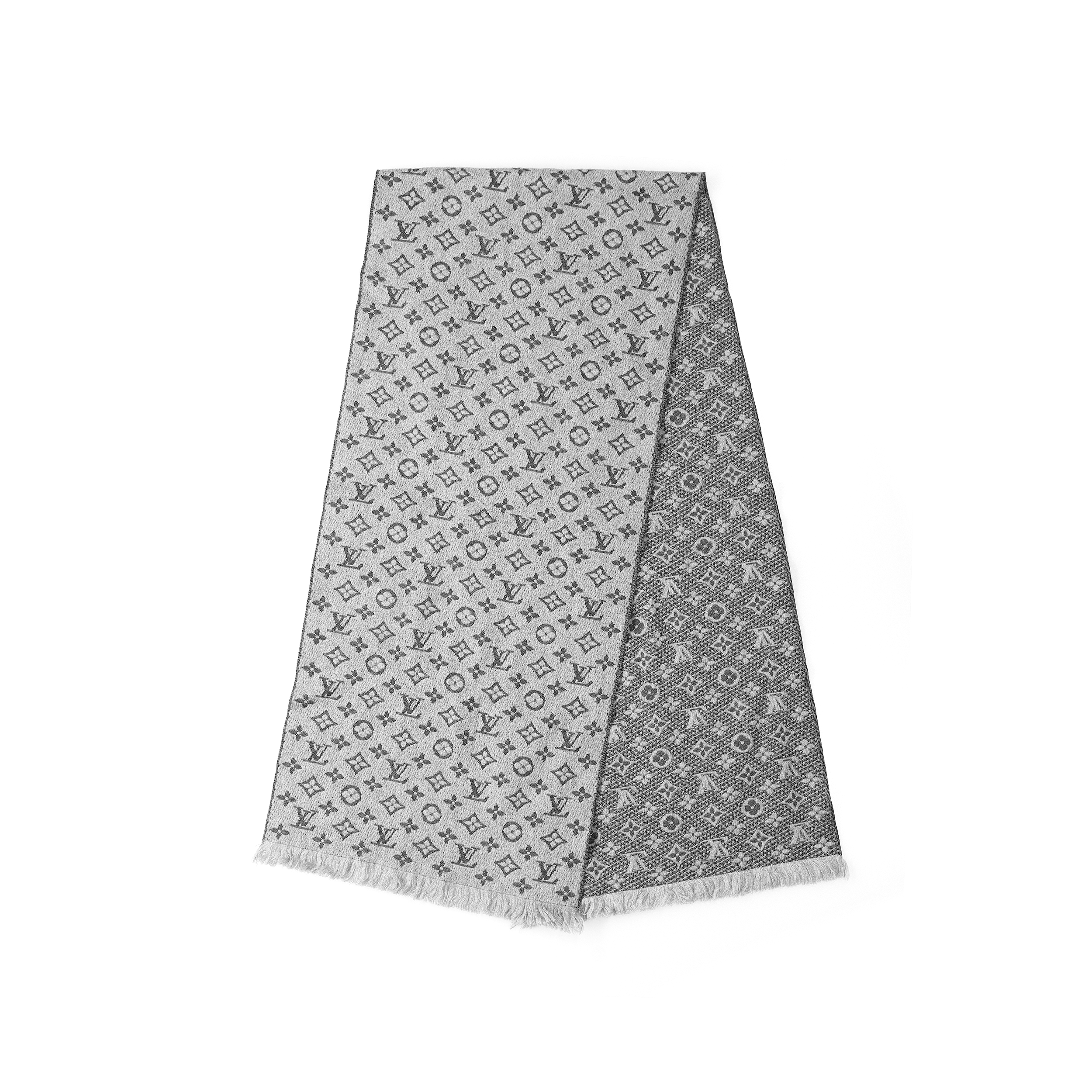 Шарф Louis Vuitton M70932 (серый) — фото 3