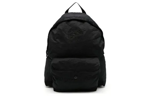 STONE ISLAND Polyamide Backpack Regular Kids' Black